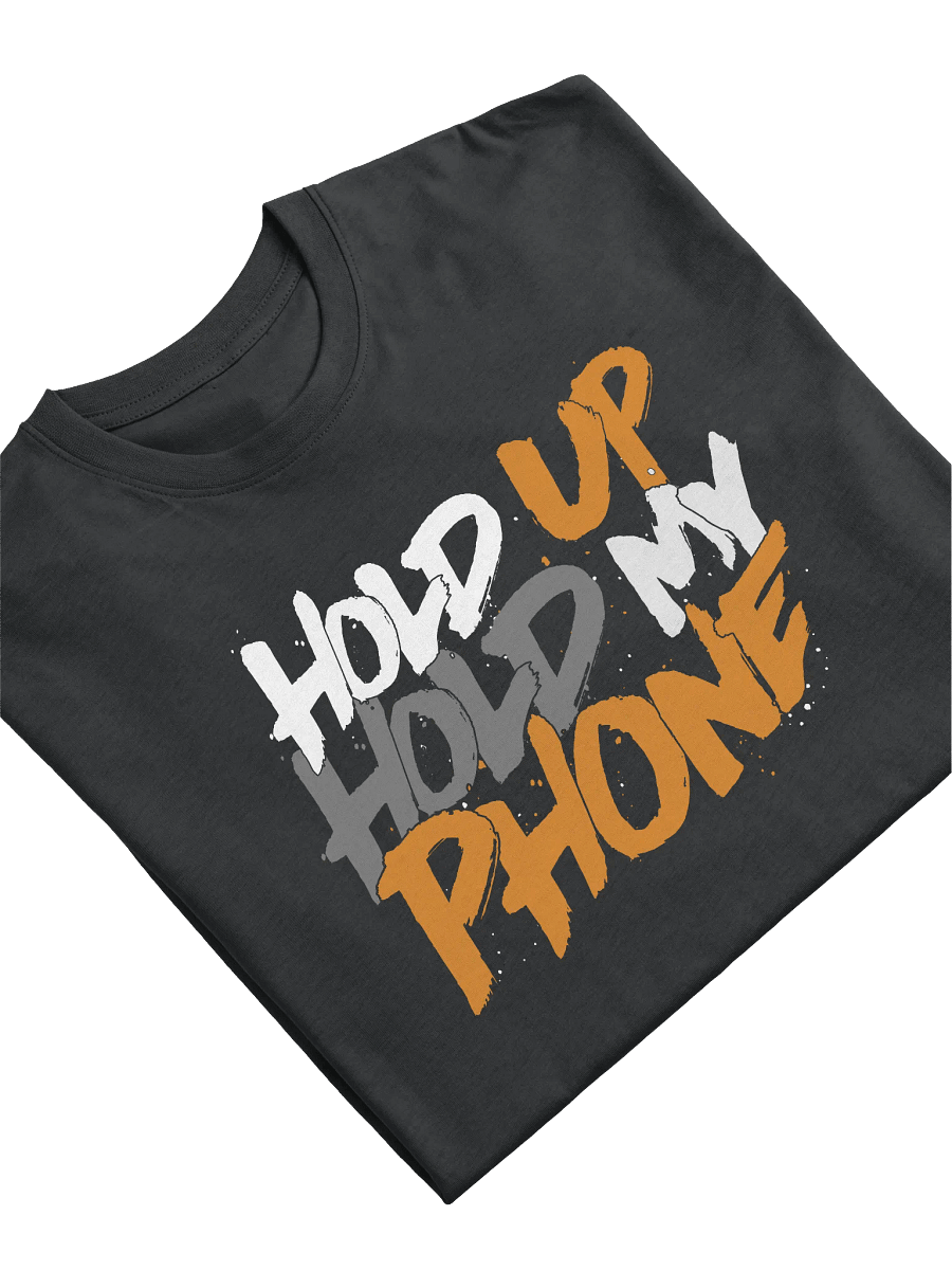 Artistic Hold Up My Phone Tee product image (4)