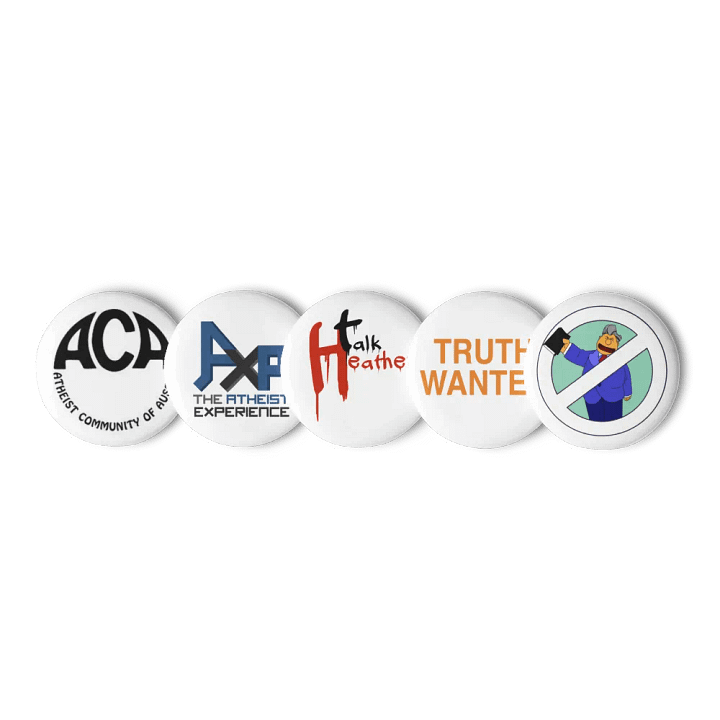 The Atheist Community of Austin Pins product image (3)