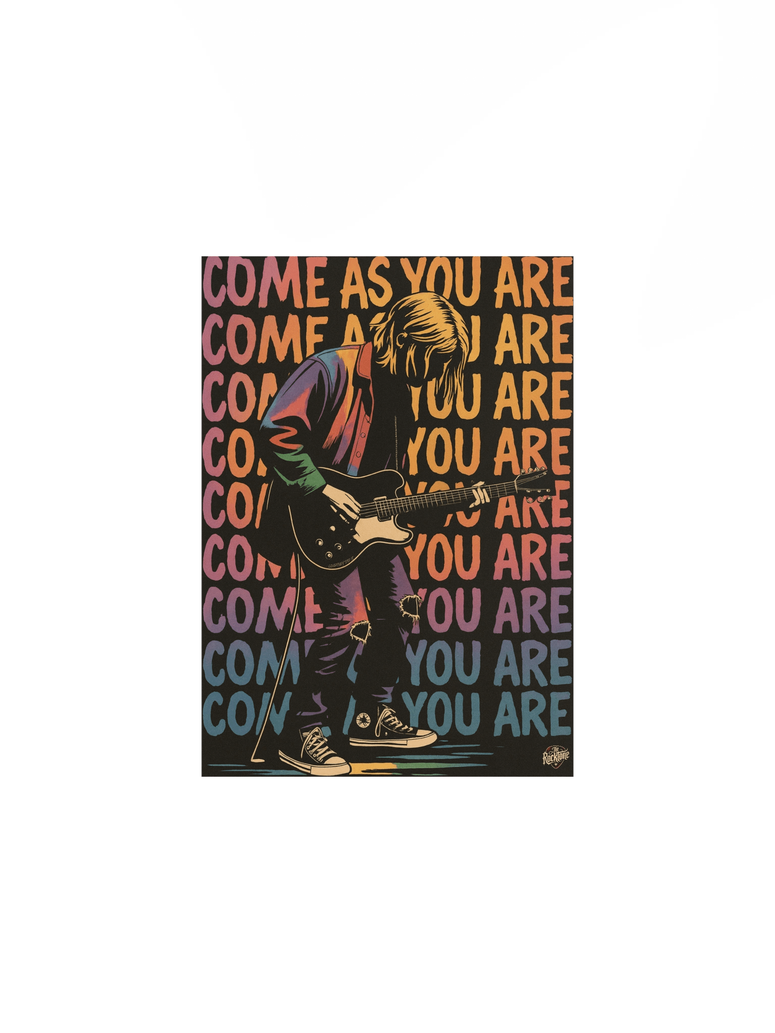 “Come As You Are” Vintage Rock Wall Poster product image (1)