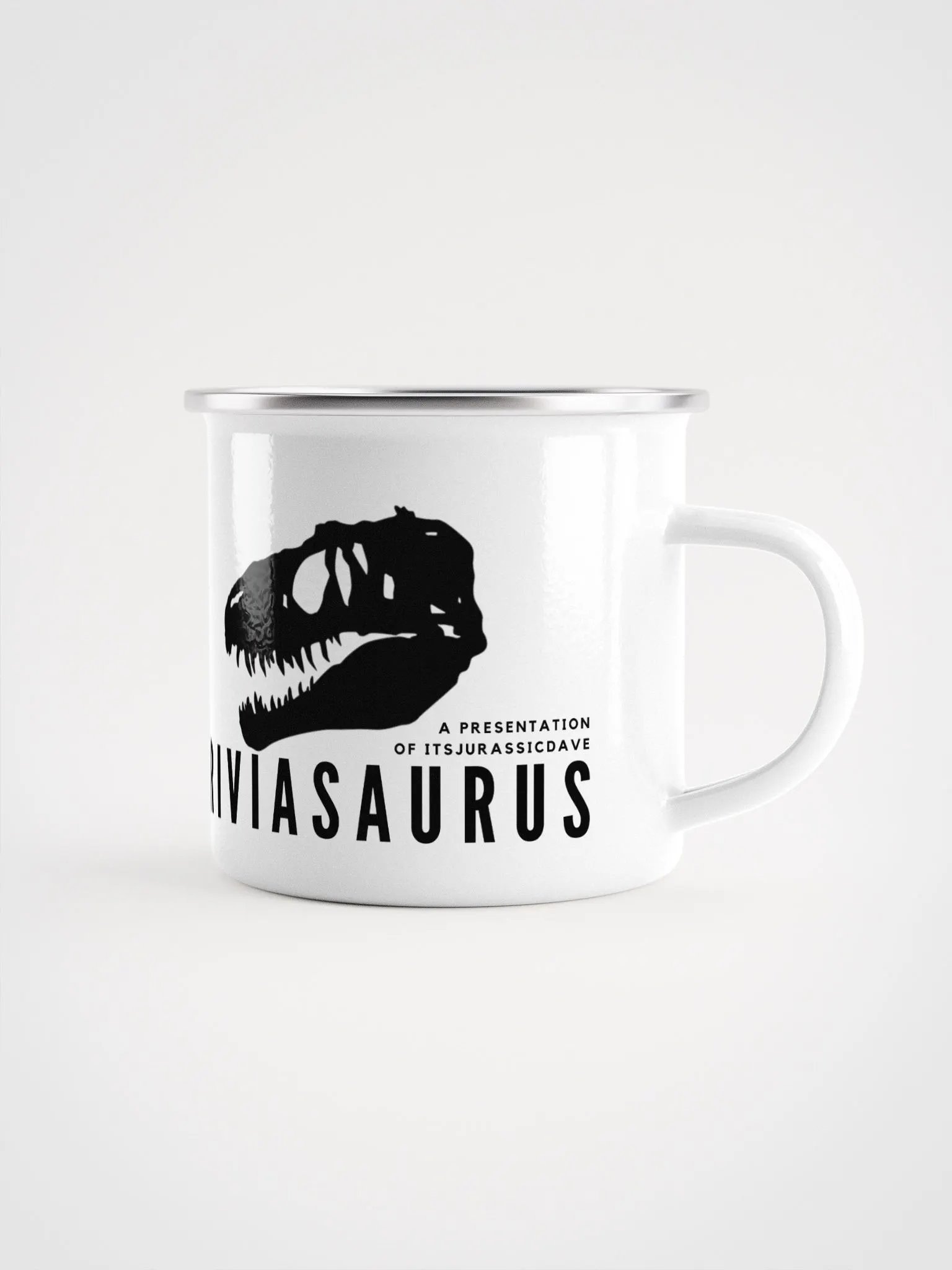 Triviasaurus Enamel Mug product image (1)