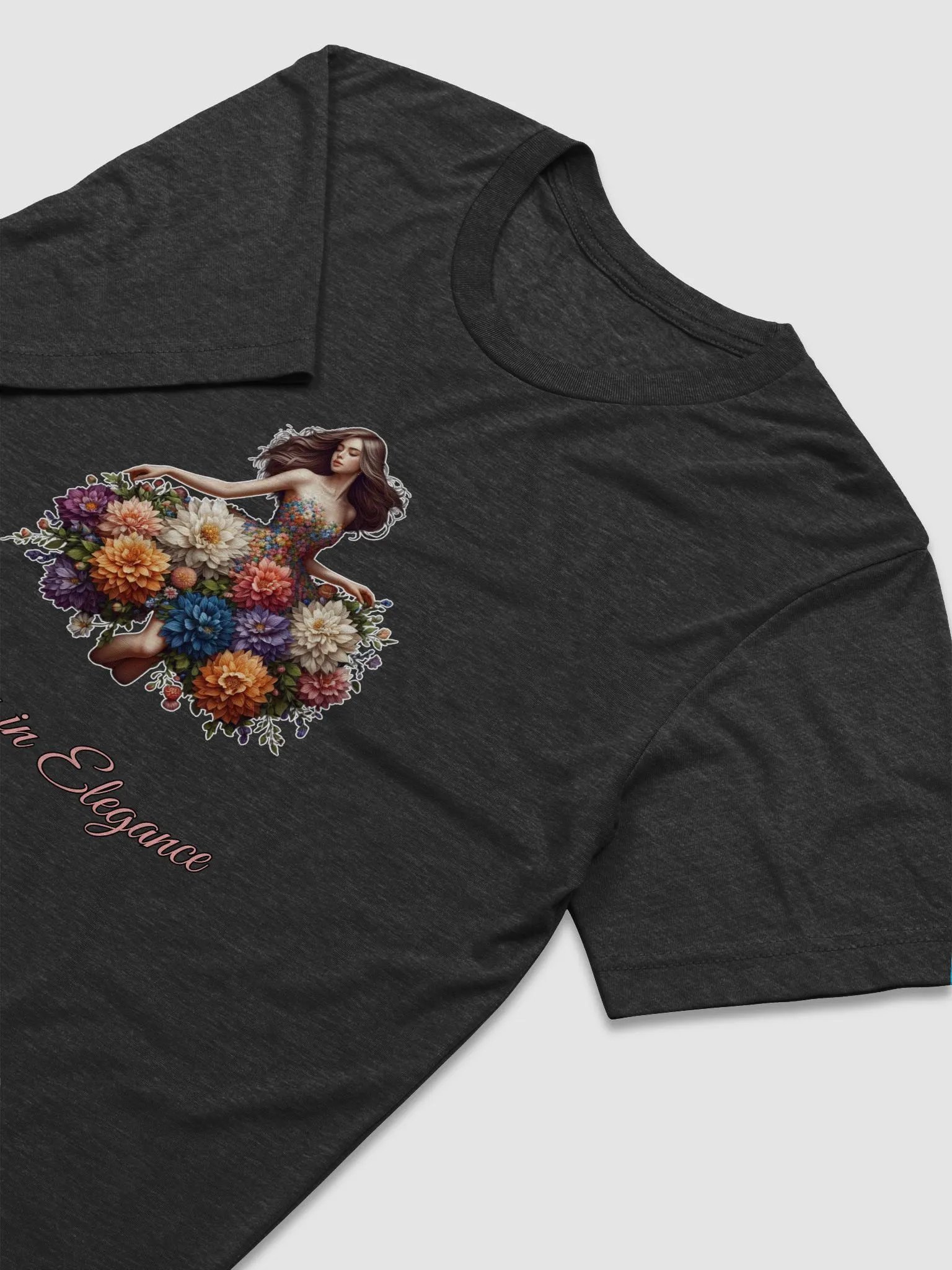 Floral Fusion Elegance T-Shirt product image (11)