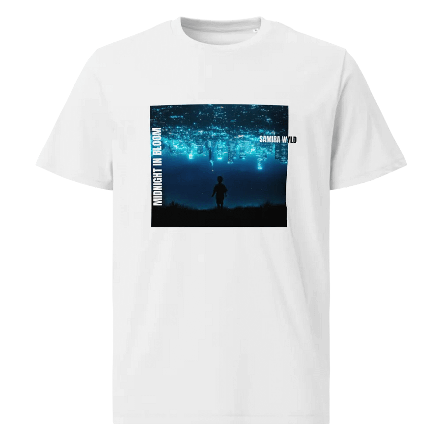 MIDNIGHT IN BLOOM (UNISEX) ORGANIC COTTON (3 colours) product image (2)