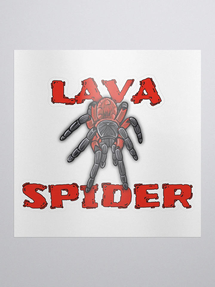 Lava Spider Sticker product image (1)