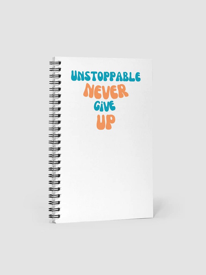 Unstoppable Motivation Notebook product image (1)