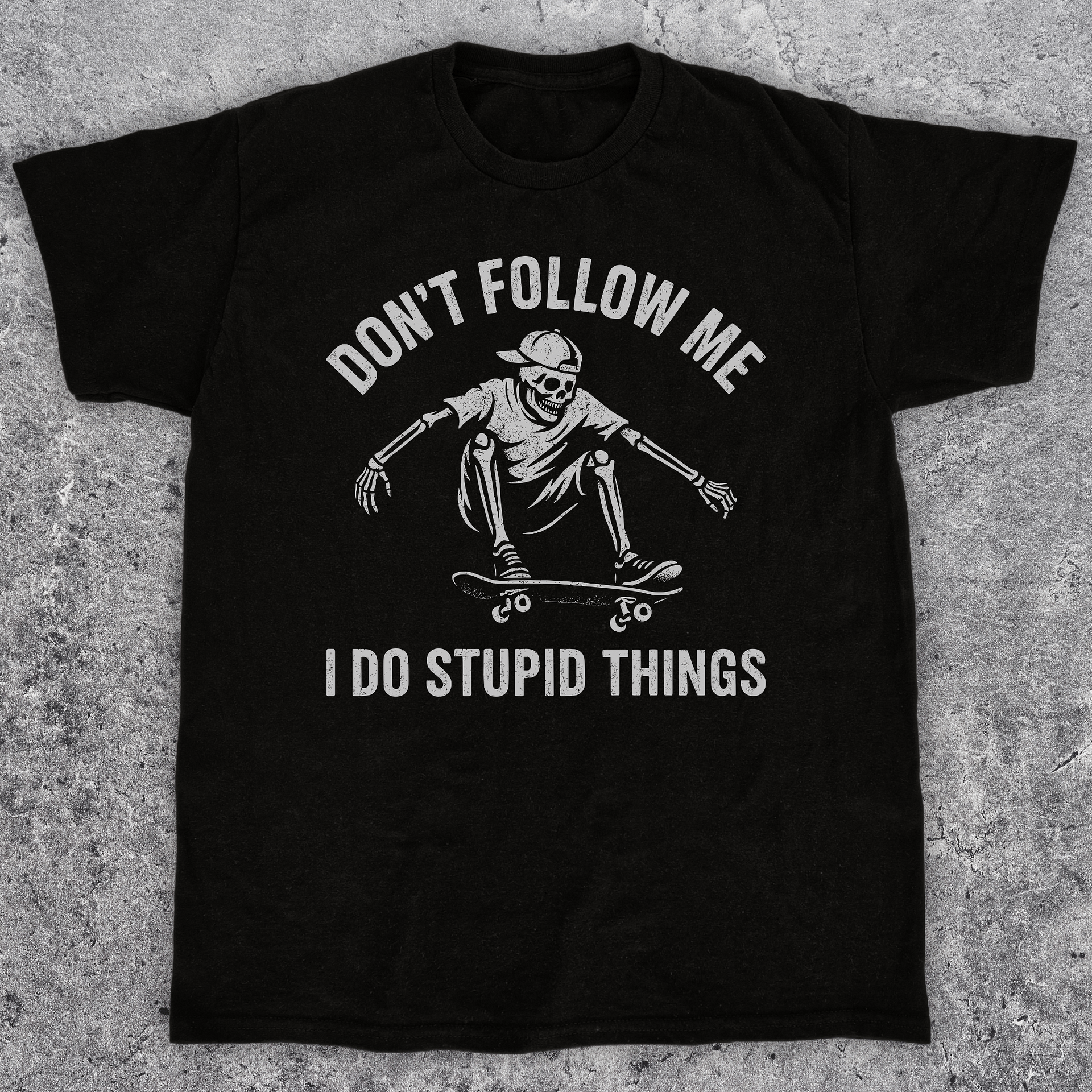 Don't follow me, Funny Skate t-shirt, Unisex product image (1)