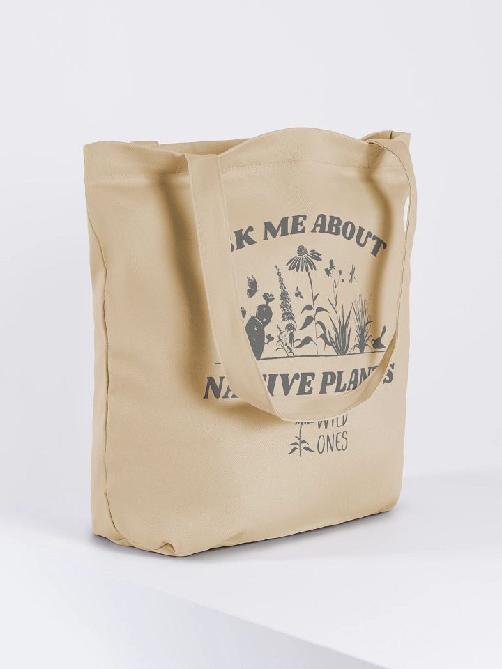 Ask Me About Native Plants (Tote Bag) product image (2)
