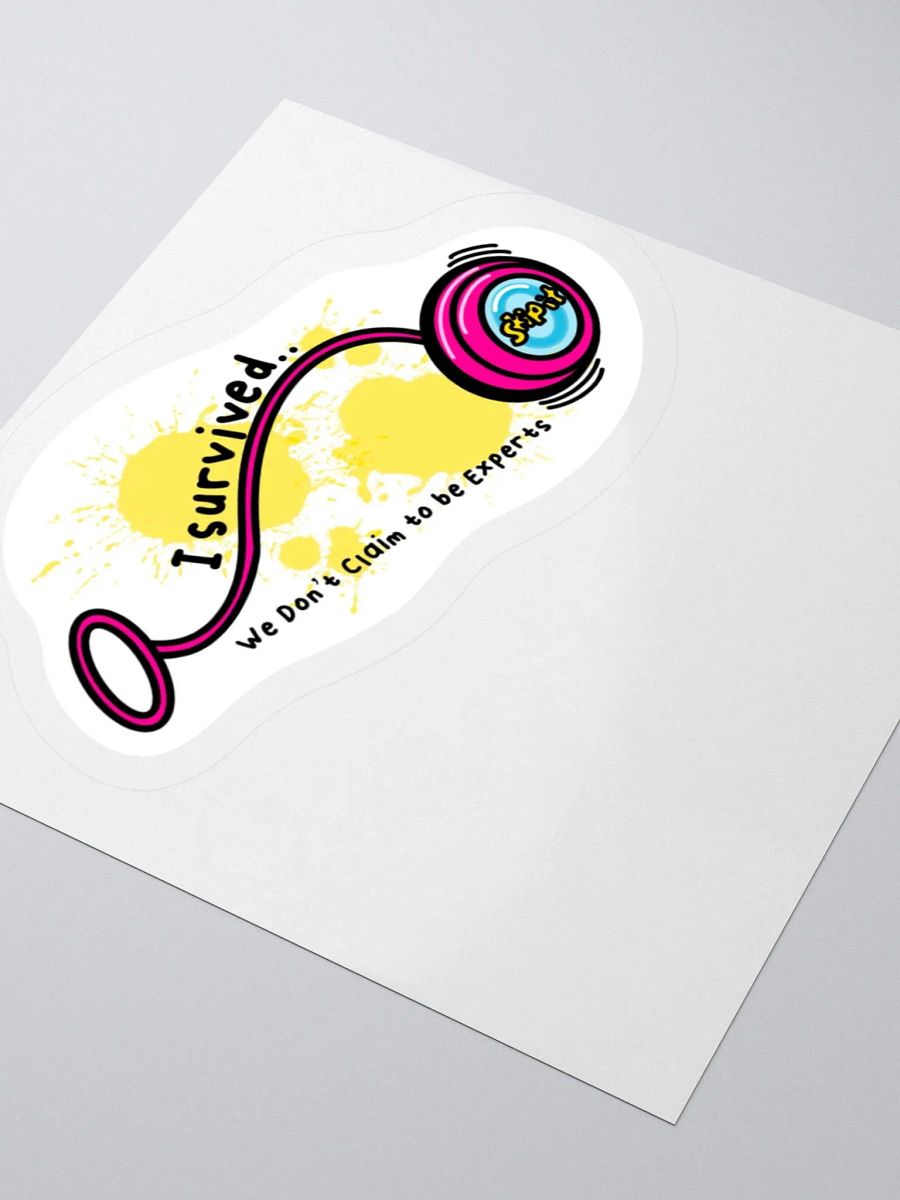 The Ankle Breaker Survivor Kiss Cut Sticker product image (4)