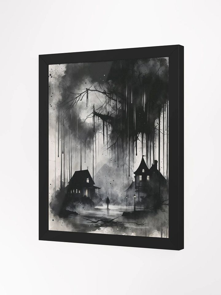 Dripping Darkness Framed Print product image (8)