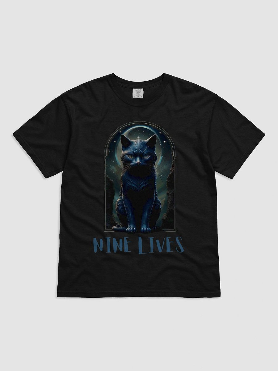 Mystical Nine Lives Cat Comfort Color 1717 T-Shirt product image (5)