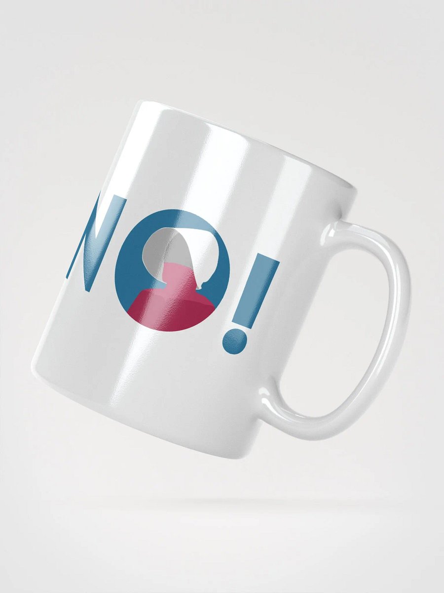 Patriarchy Resistance "NO!" White Mug product image (6)