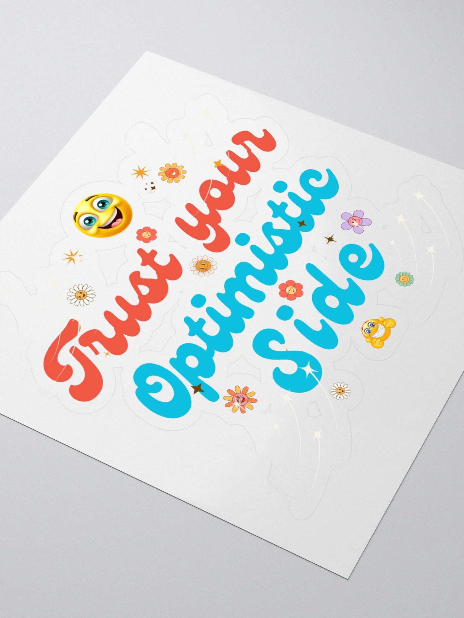 Optimistic Vibes Sticker Set product image (3)
