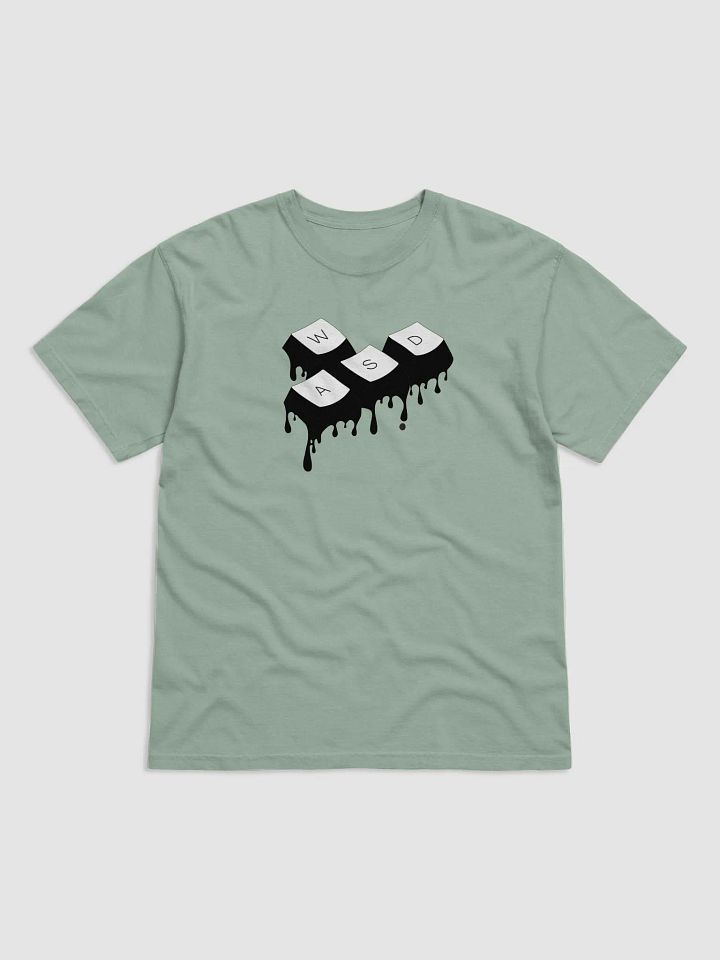 Men T-shirt - WASD B&W DRIP KEYS product image (1)