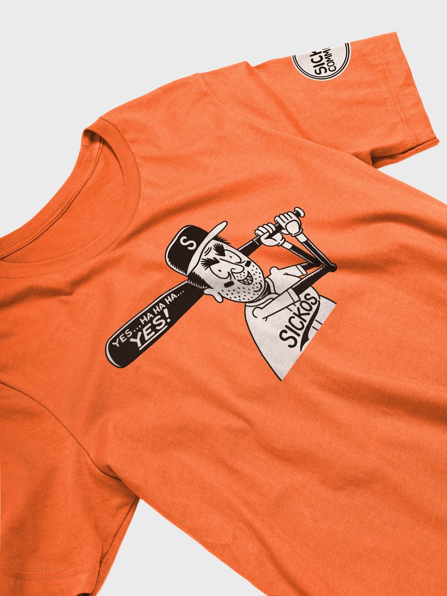 Sickos Baseball Character T-Shirt (11 Colors) product image (3)