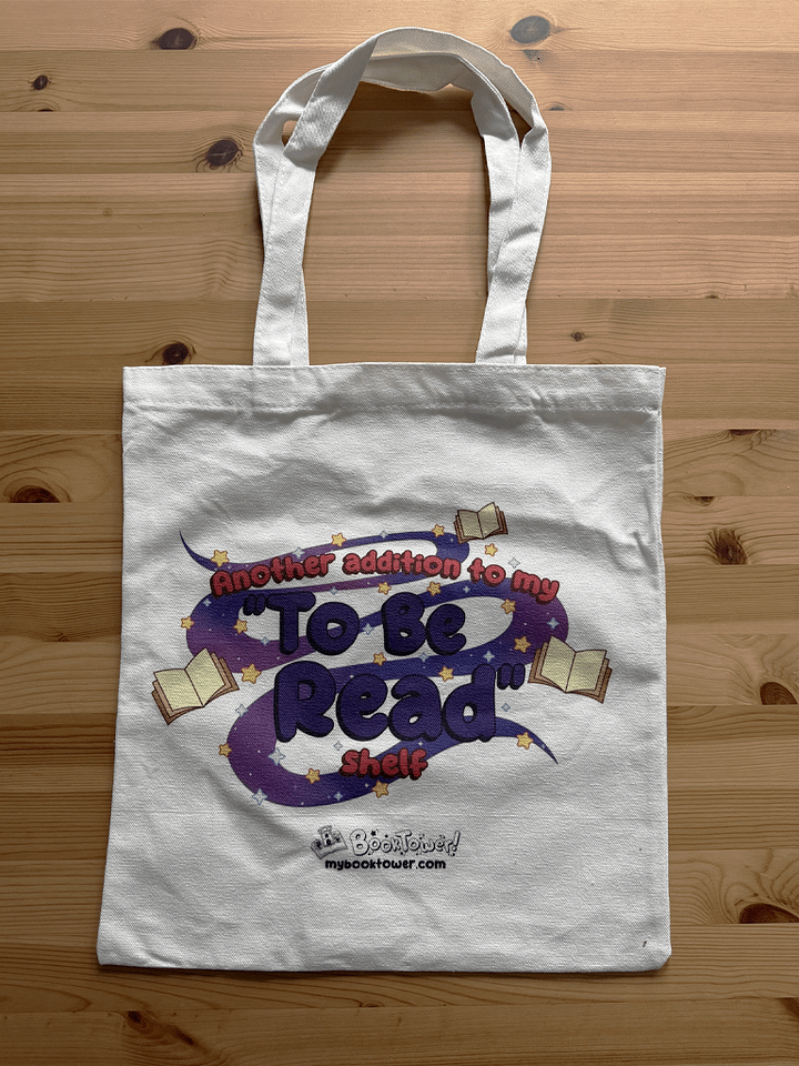 Another Addition to my "To Be Read" Shelf White Totebag product image (1)