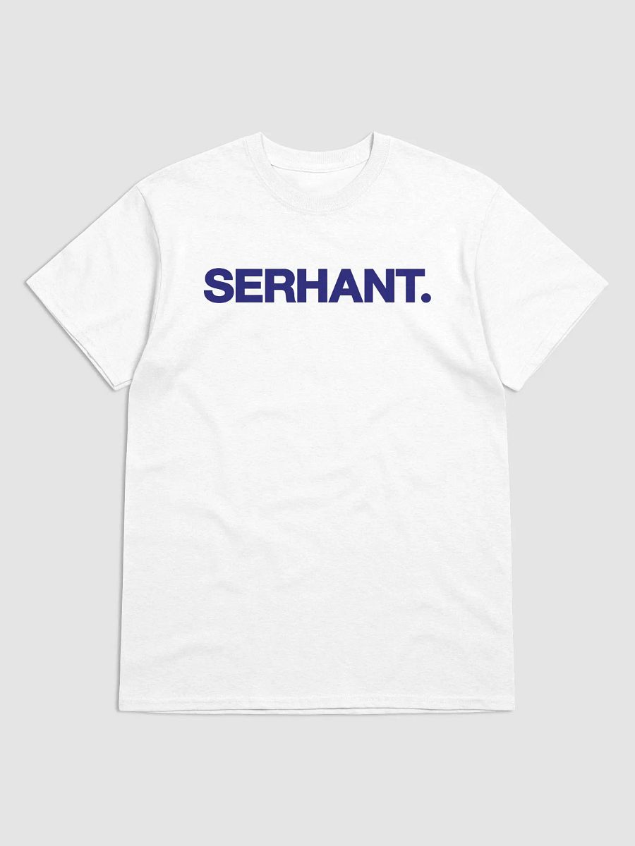 SERHANT. White T-Shirt with Large Logo product image (1)