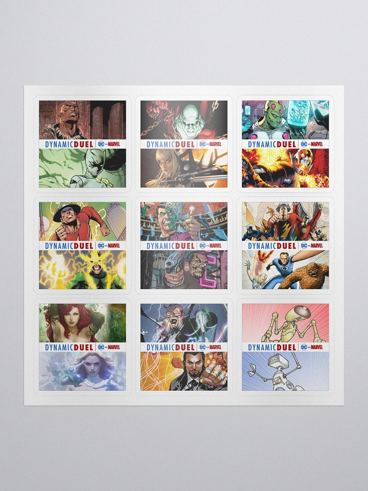 Dynamic Duel Episode Cover Stickers - Series 11 product image (1)