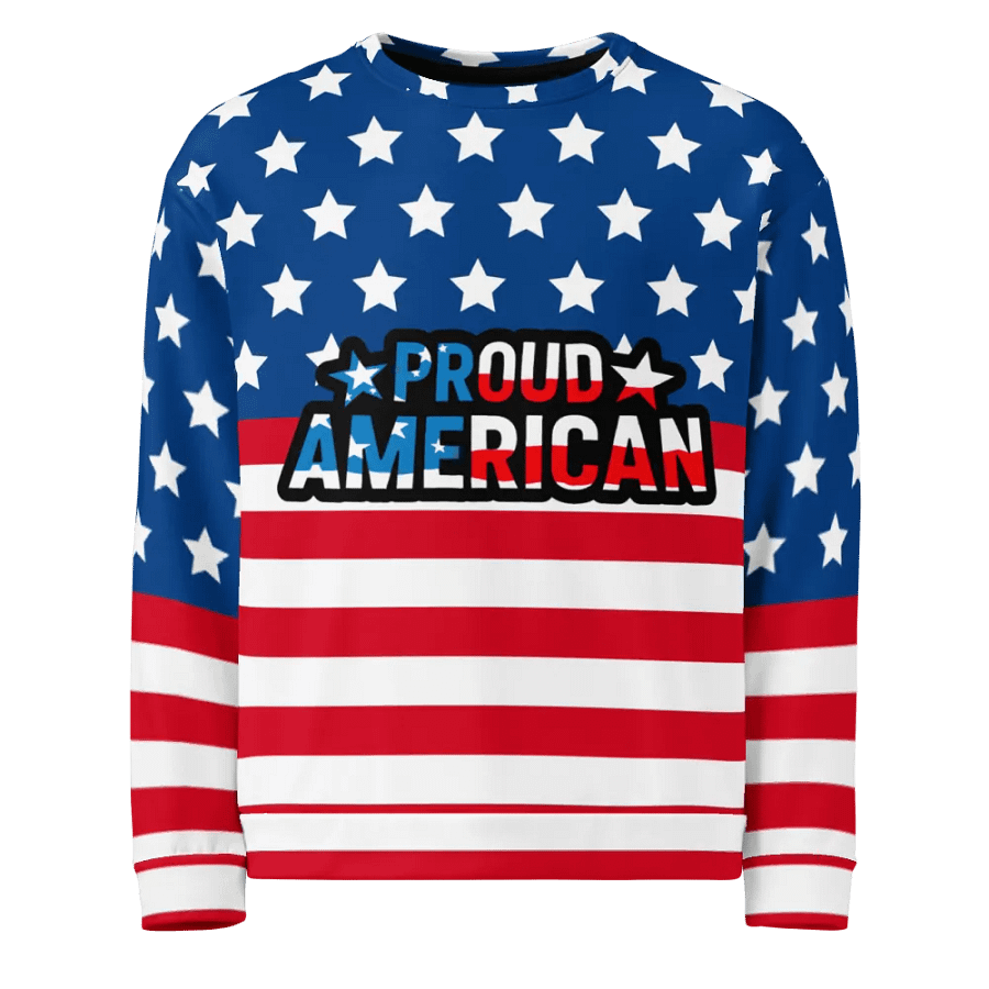 Sweatshirt: Proud American product image (1)