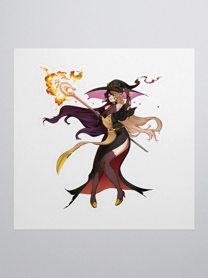 Pumpkin Mage: Goddess of the Gourds - Sticker product image (1)