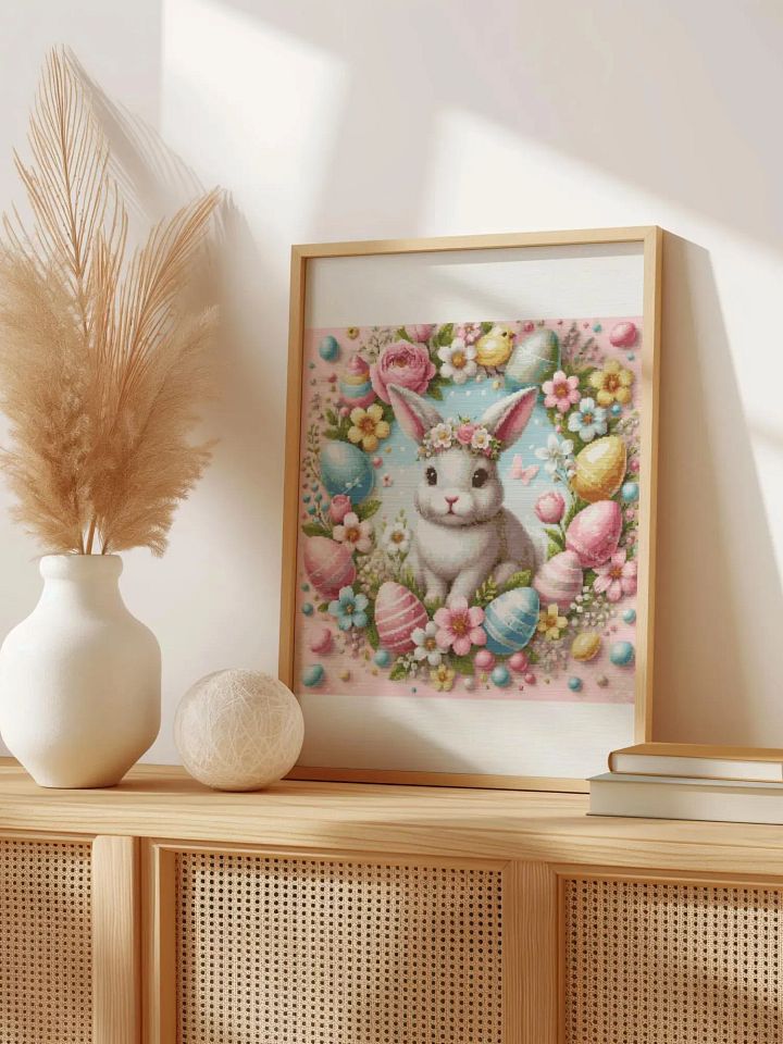 Easter Bunny Wreath product image (1)