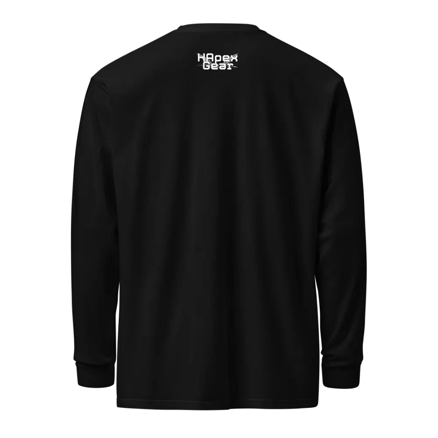 Unisex Garment-Dyed Heavyweight Long Sleeve Shirt - Embroidered - Mr I'm Not Important product image (3)