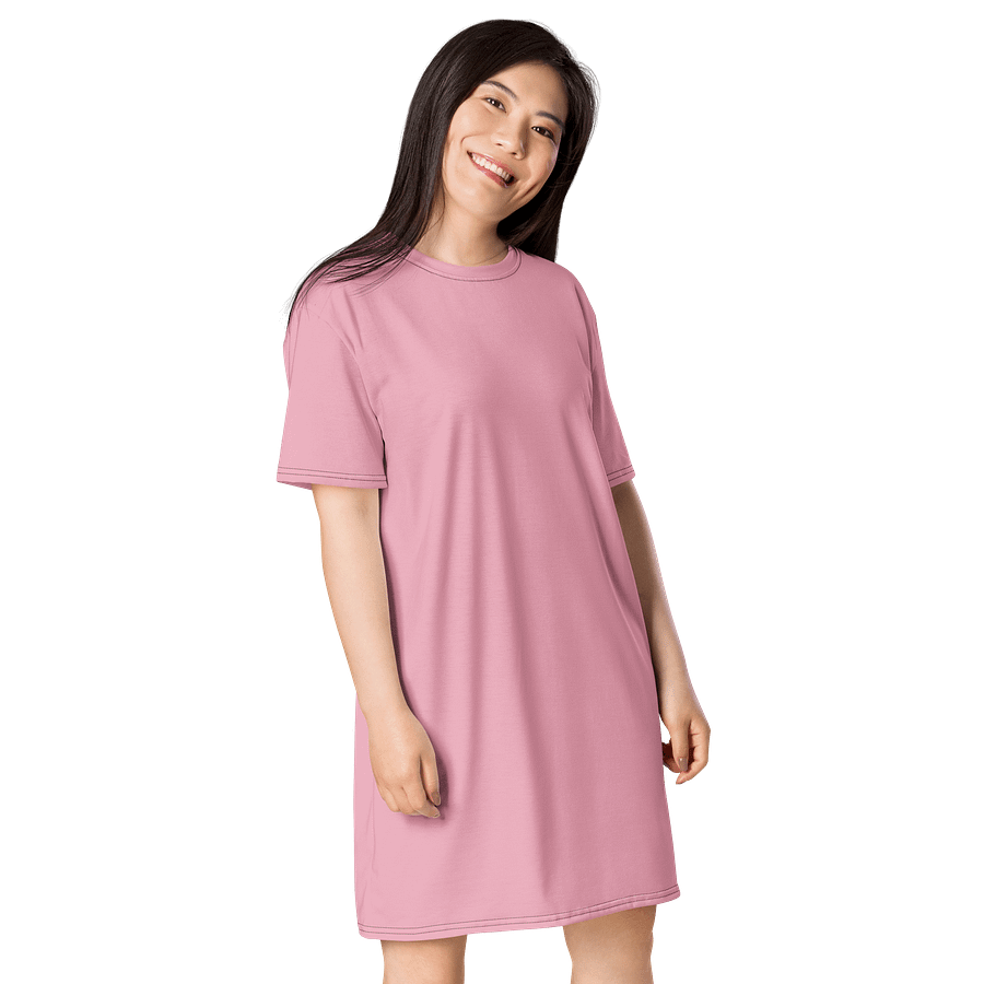 Oversized T-Shirt Dress - Romantic Cupid, Sizes 2XS-6XL product image (4)