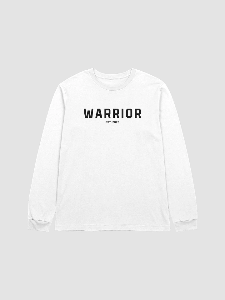 Warrior Long Sleeve Shirt (Print - White) product image (1)