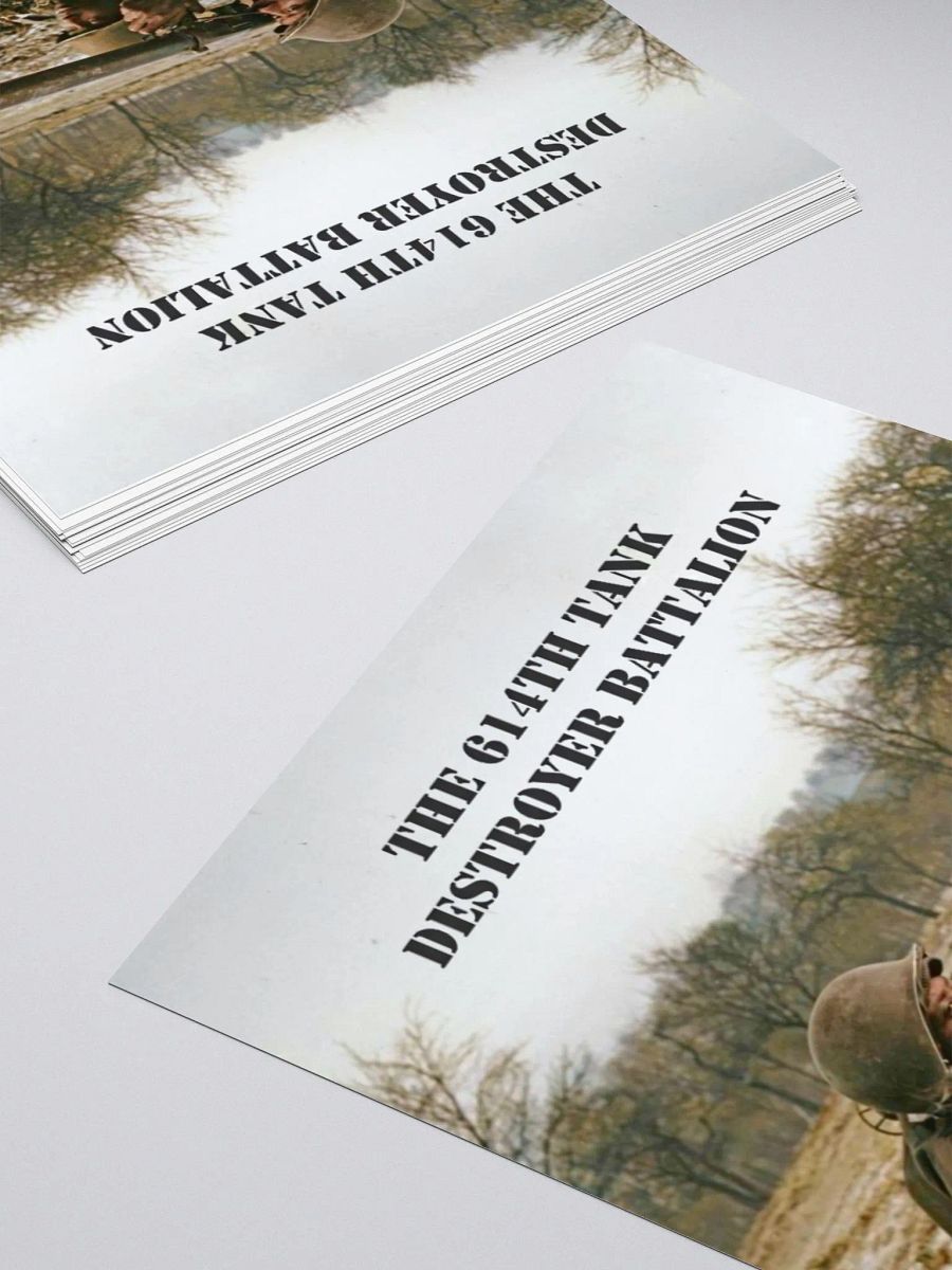 614th Tank Destroyer Battalion Sticker product image (4)