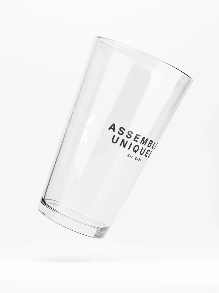 The Emperor's Pint Glass (Black) product image (1)