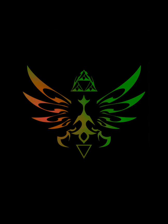 ZELDA - Triforce 3 Luminous Design product image (1)