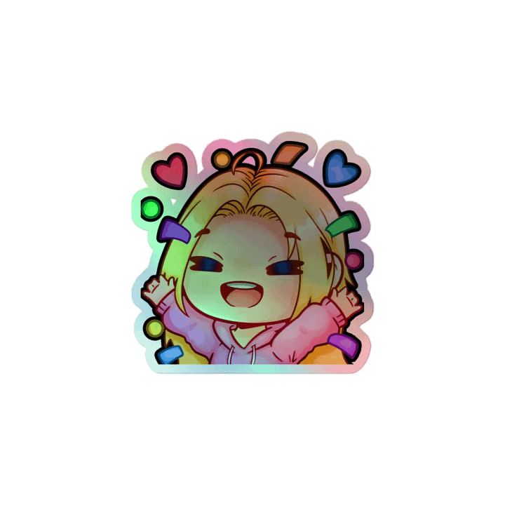 pinxelHype - Holo Sticker product image (1)