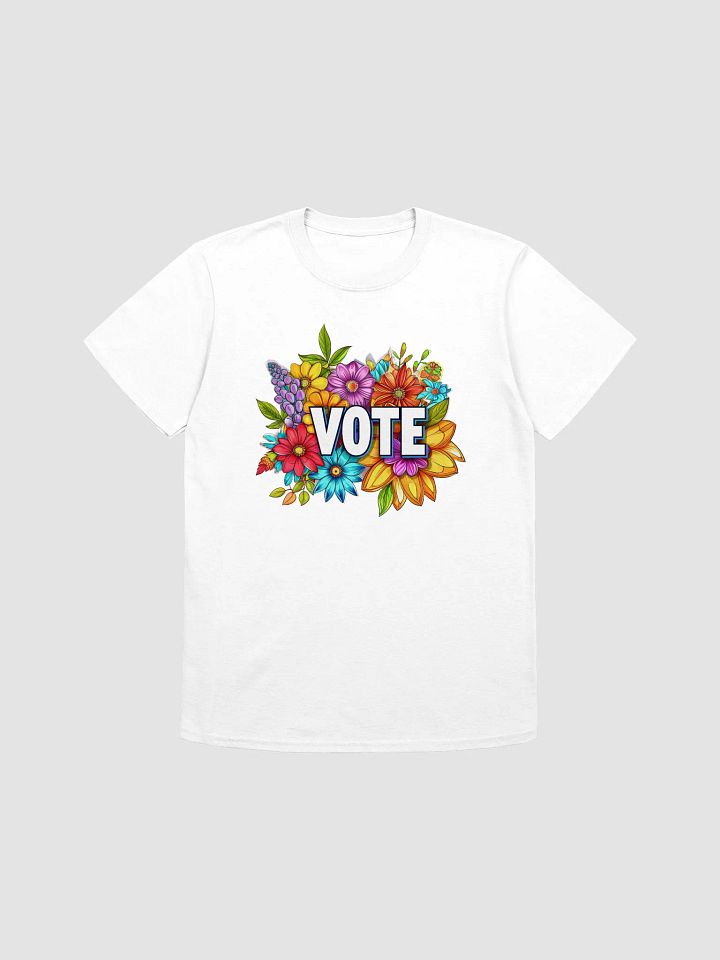 VOTE Floral Blue T-shirt product image (7)