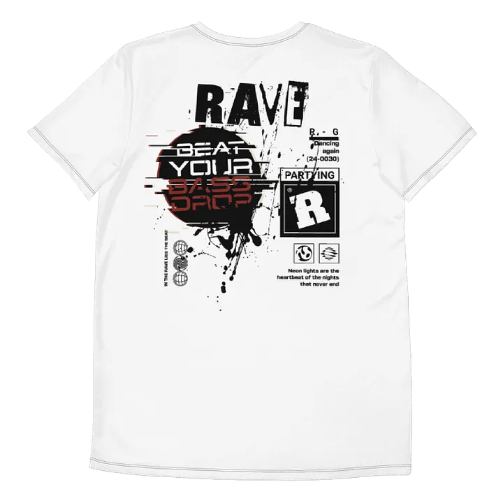Techno Rave Athletic Tee product image (2)