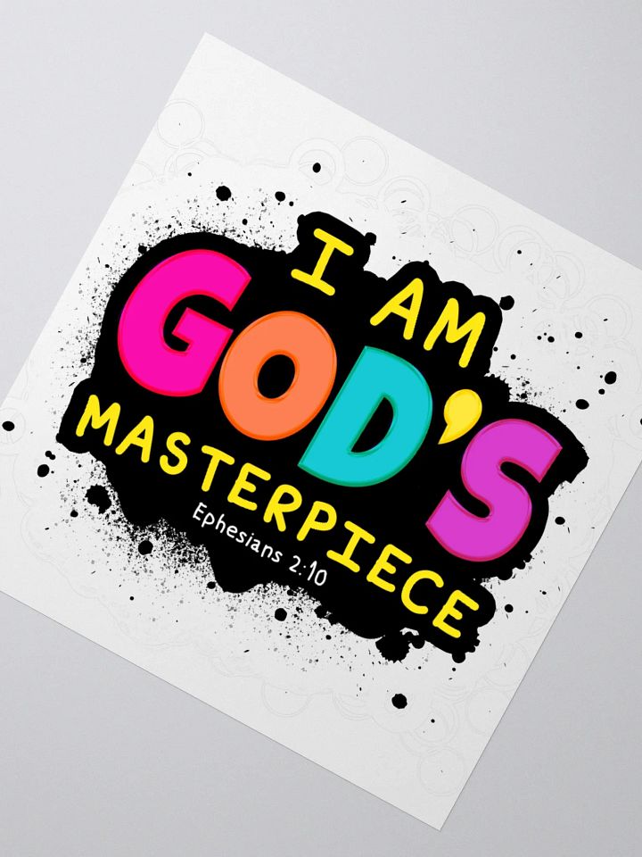 God's Masterpiece Sticker Set product image (4)