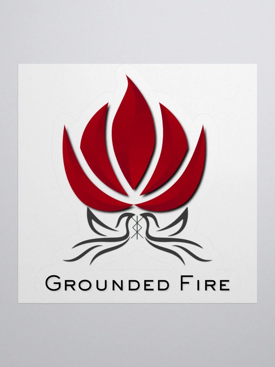 Grounded Fire Kiss Cut Stickers product image (11)