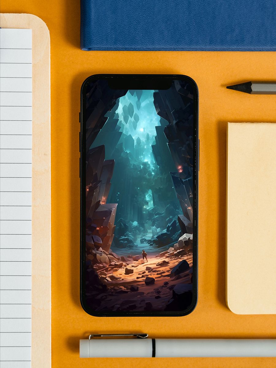 Journey To Another World | Fantasy & Steampunk | Phone Wallpaper product image (6)