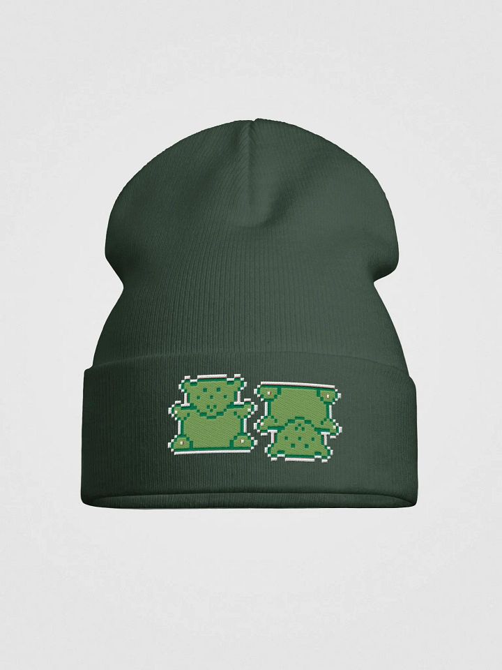 Pixel Alien embroidered beanie product image (2)