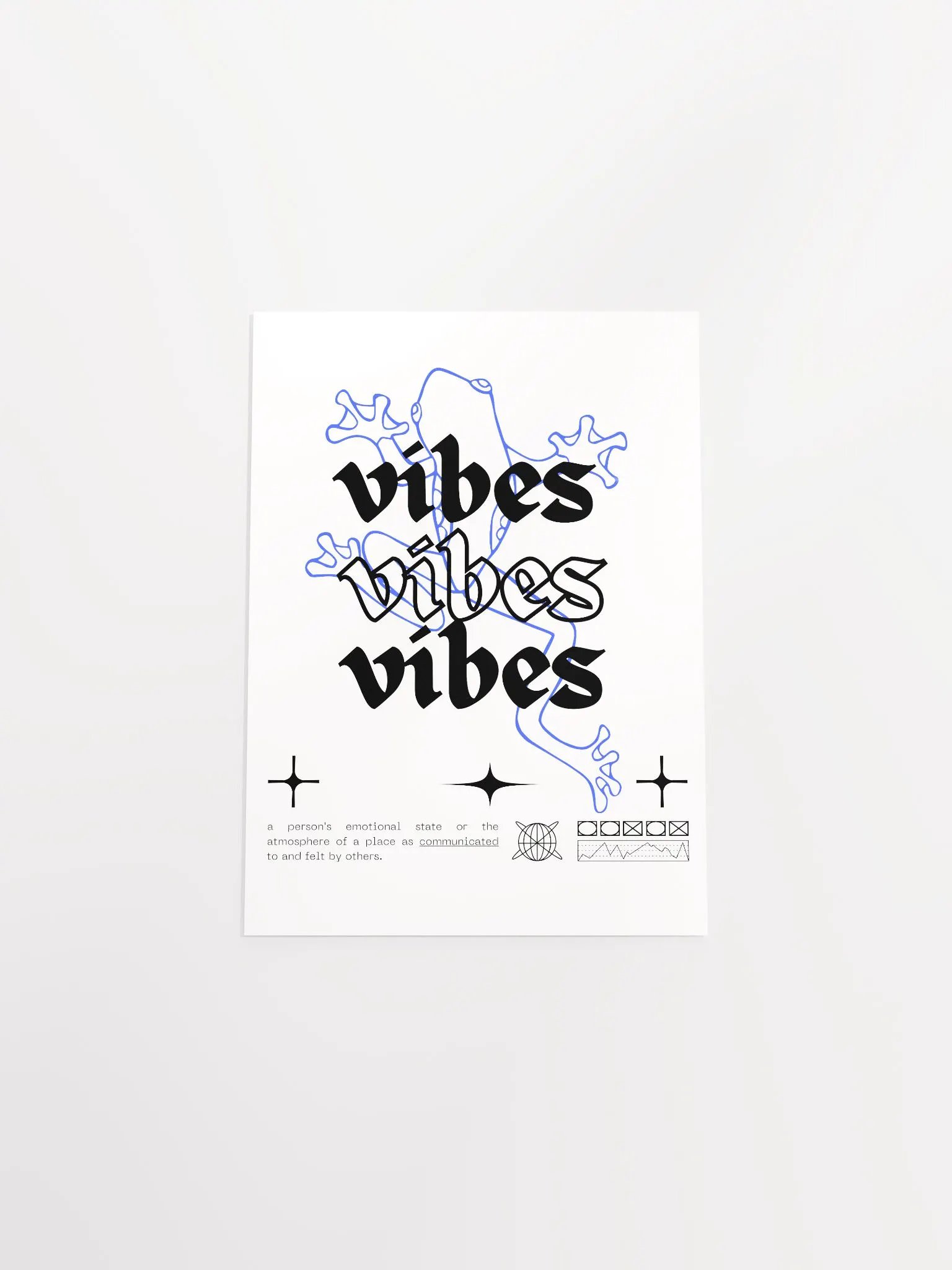 Vibes x3 Poster - not framed product image (31)