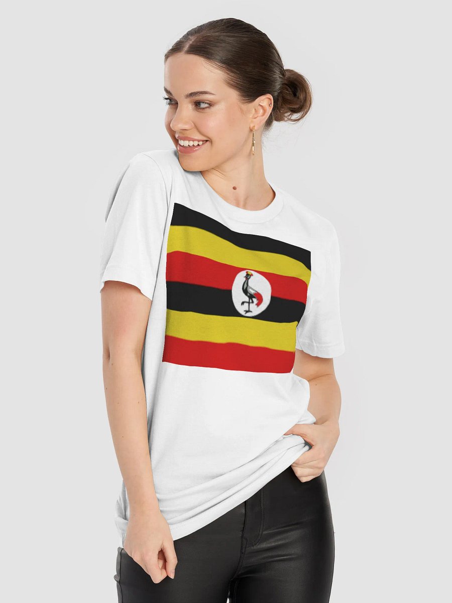 Graphic Grove Unisex Uganda Flag Patriotic T-Shirt - 100% Cotton product image (9)
