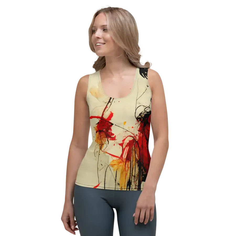 Chromatic Skeleton All-Over Tank Top product image (1)