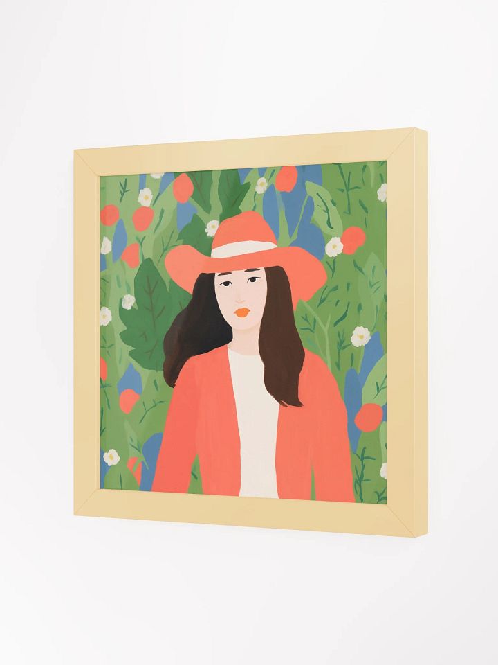 Vibrant Floral Illustration Matte Poster product image (12)