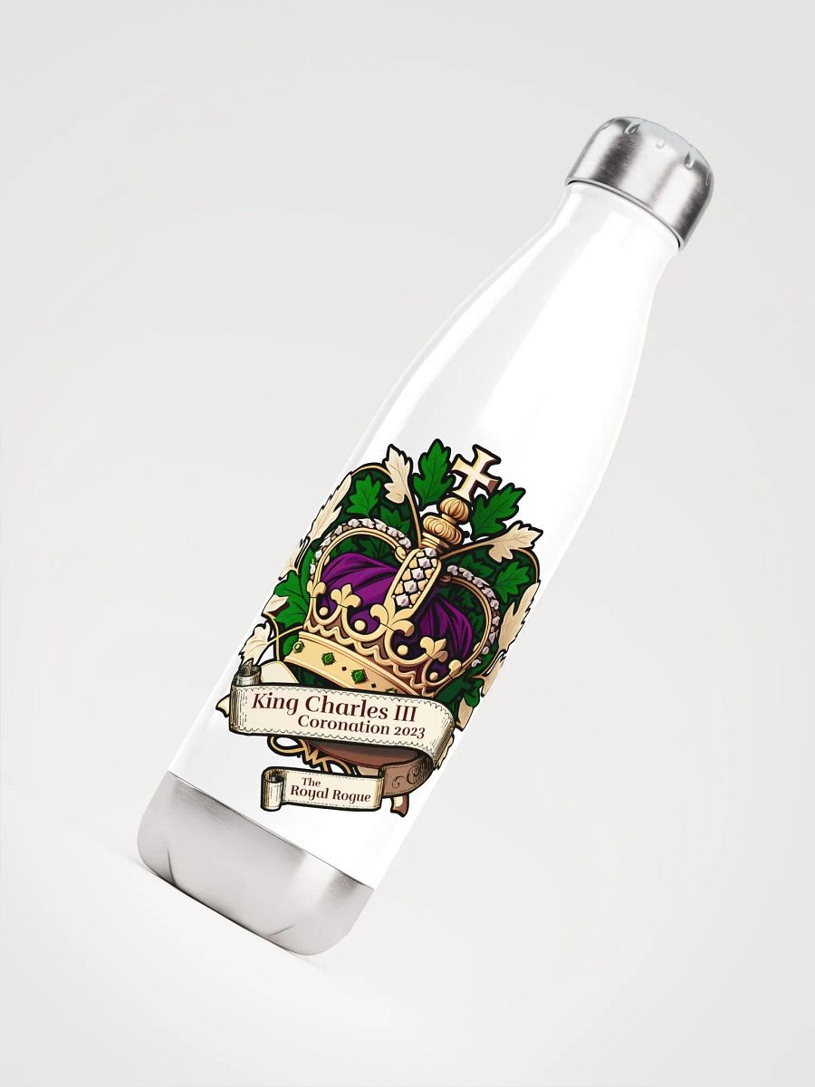 King Charles III Coronation Stainless Steel Water Bottle product image (4)