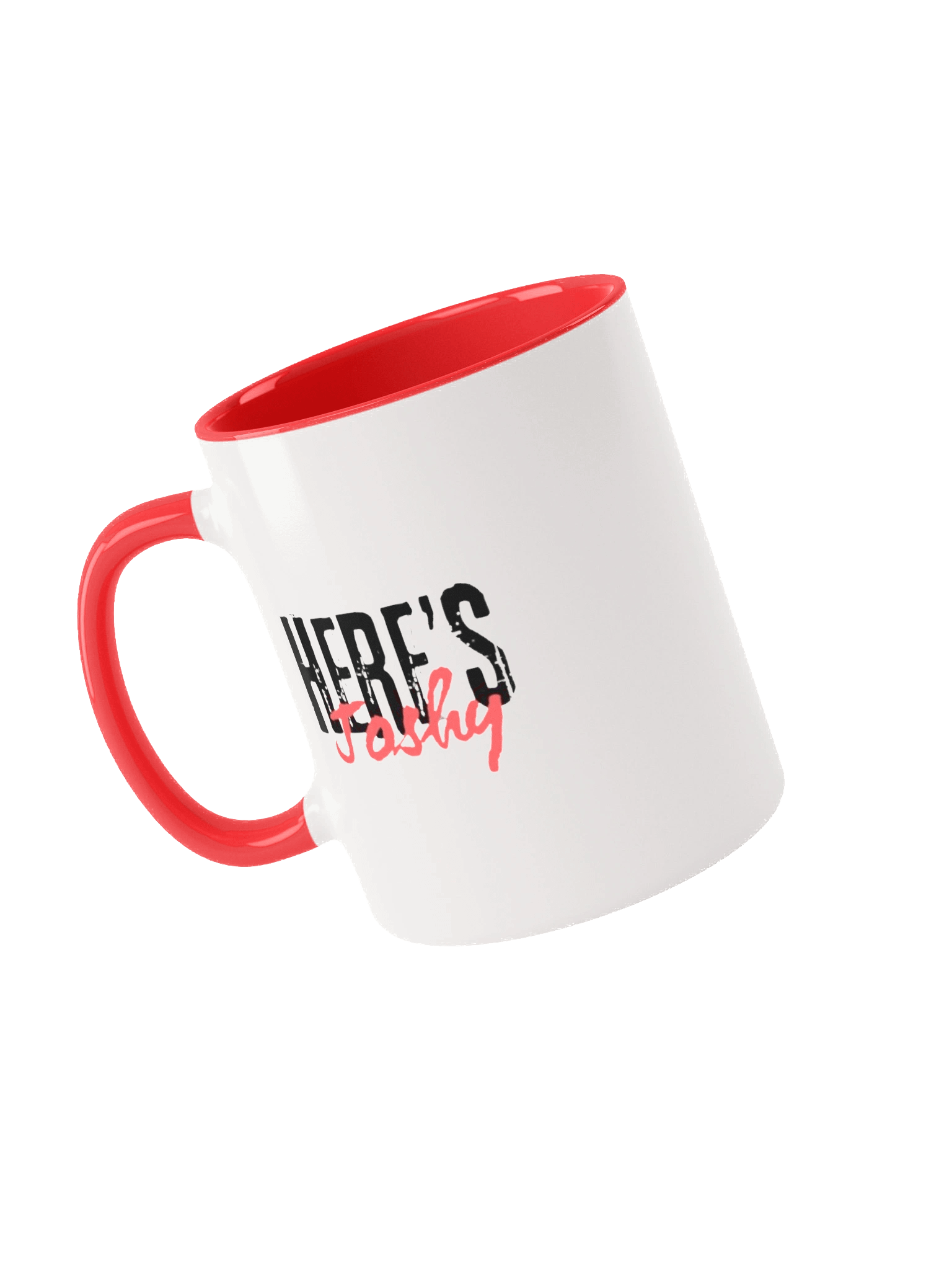 Joshy Mug "Red and White" product image (6)