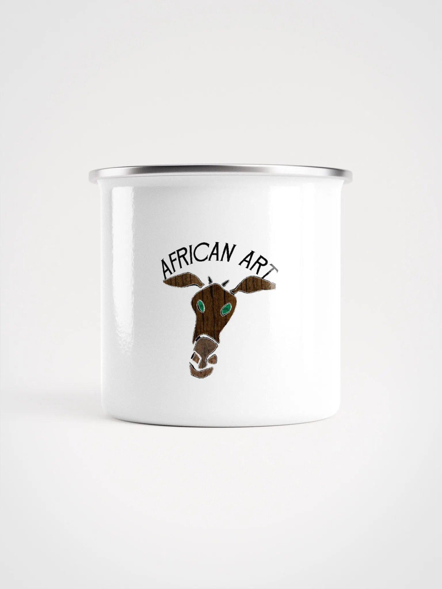 Sketchy Giraffe Enamel Mug product image (2)