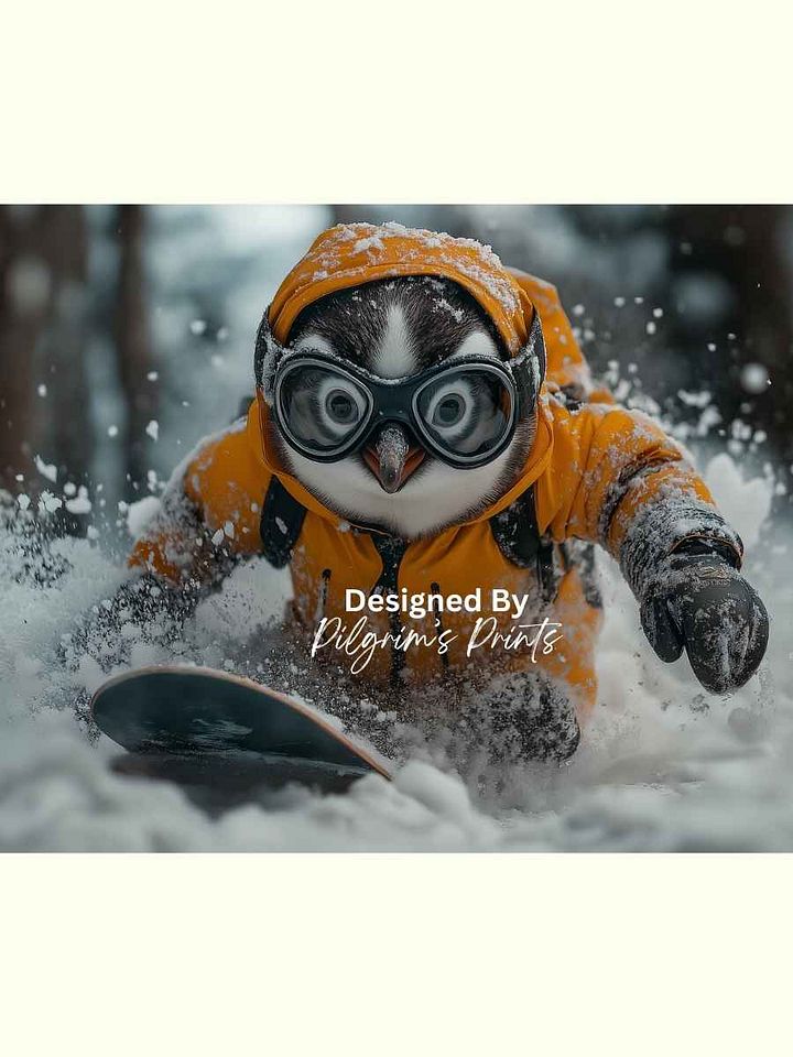 Powder Penguin - 14x11 product image (1)