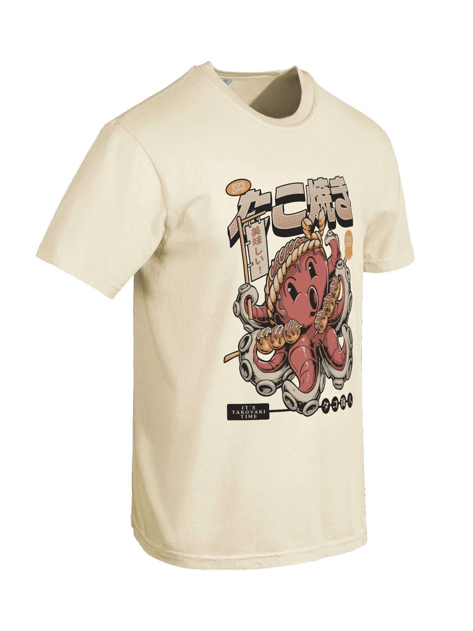 Tako Time Octopus Tee product image (15)