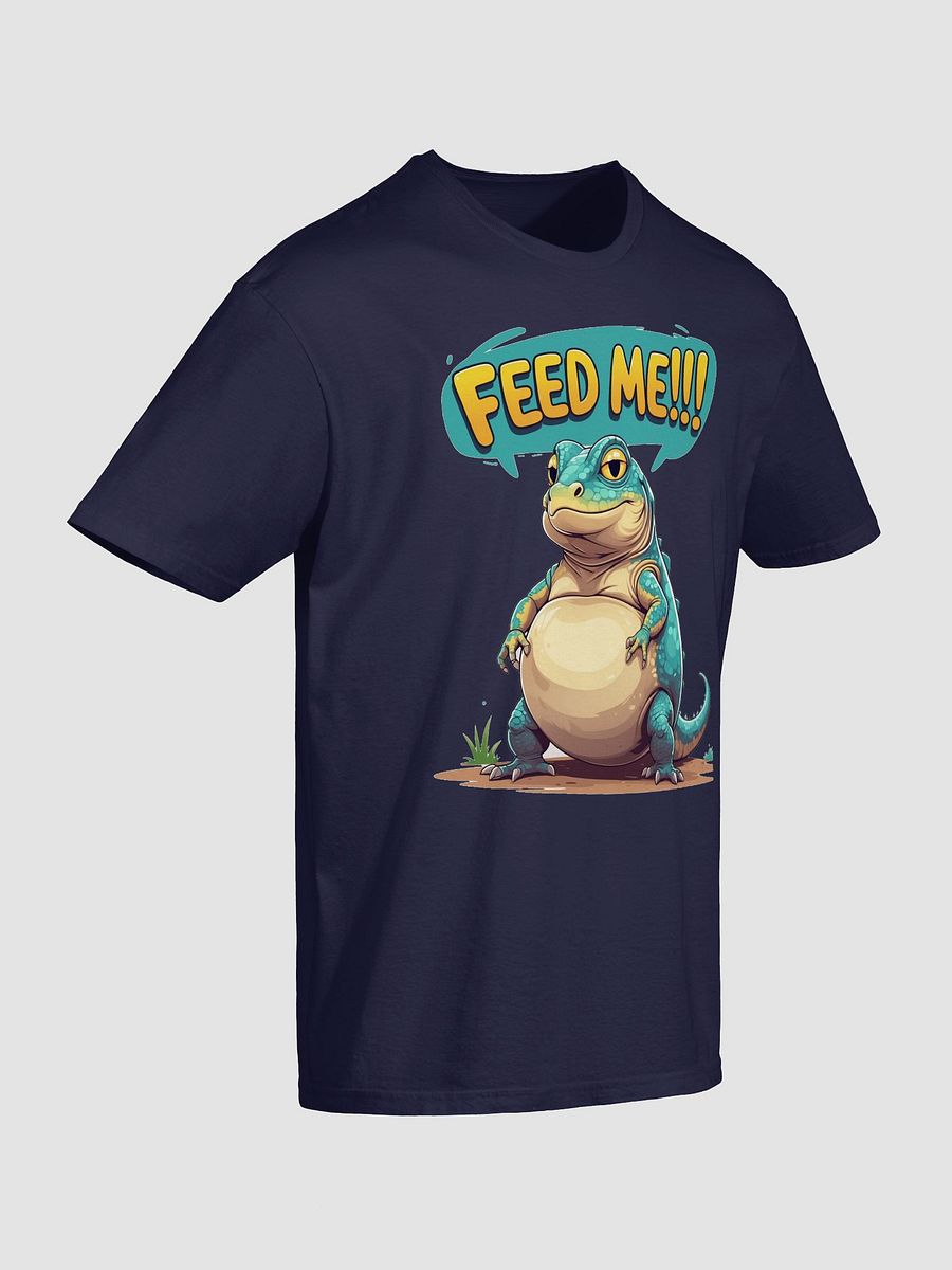 Feed Me Chunky Lizard Humor Art product image (2)
