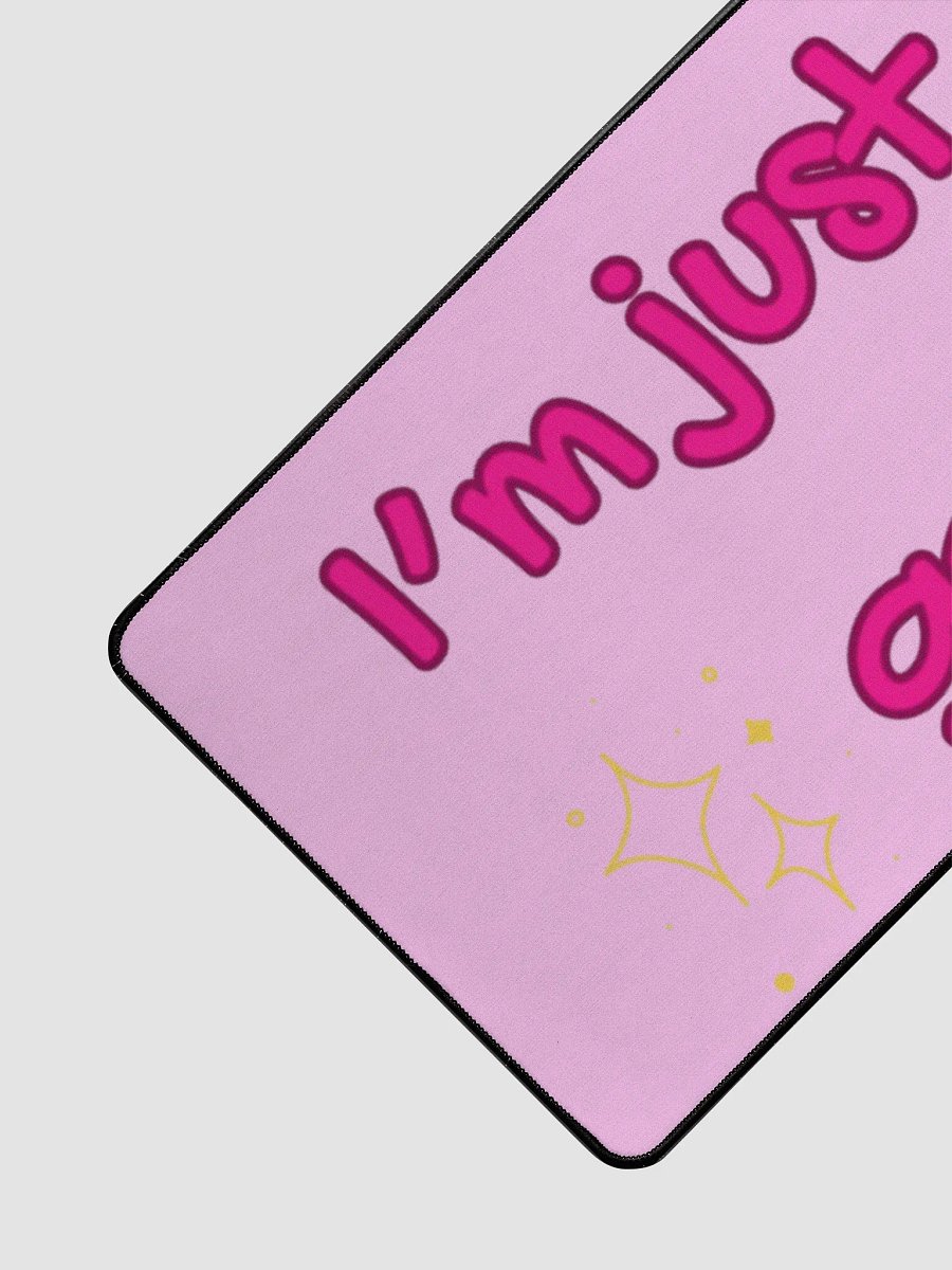 Just a gorl mousepad product image (3)