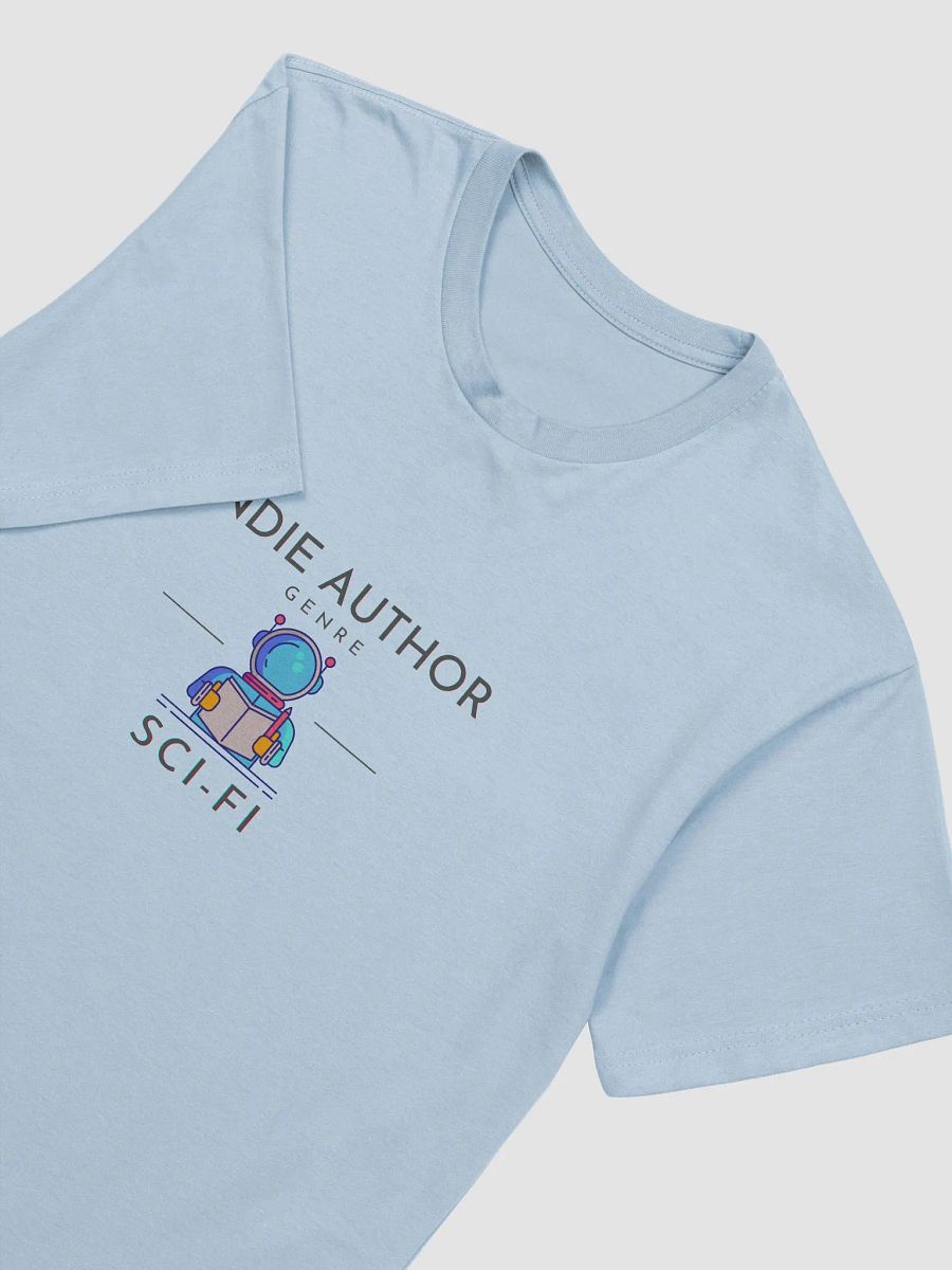 Indie Author Genre Sci-Fi Supersoft blue t-shirt product image (4)