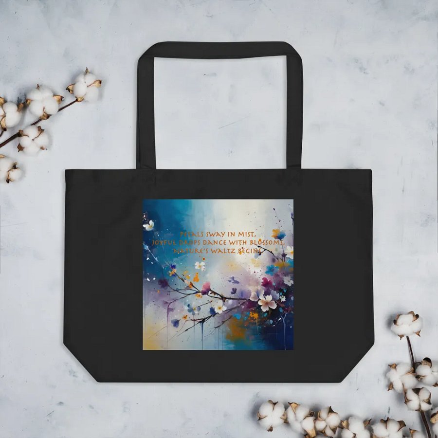 Nature's Waltz Organic Tote Bag product image (3)