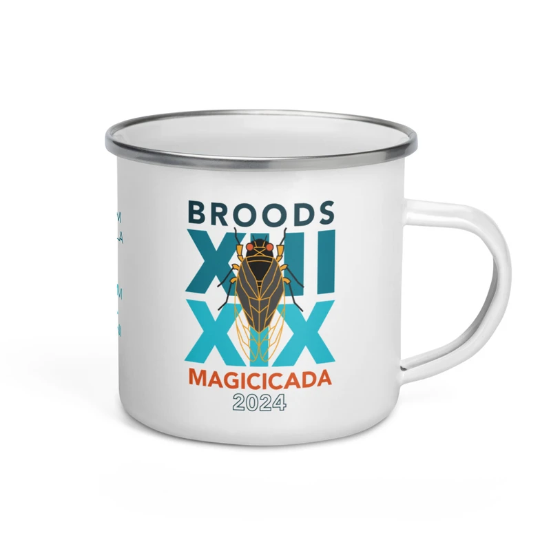 Broods XIII & XIX Enamel Mug Image 2